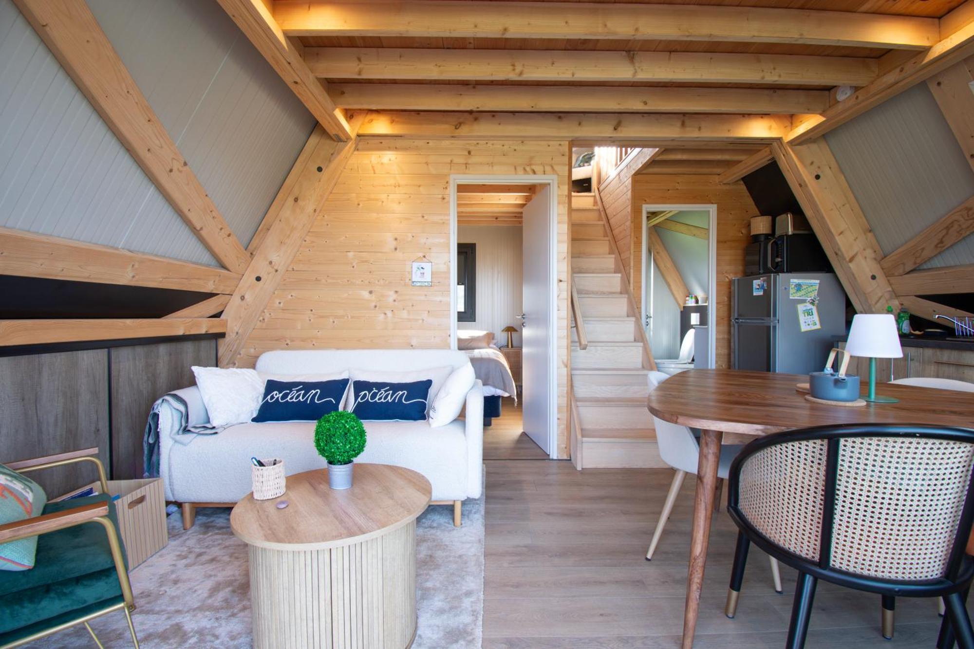 הוילה קמארט-סור-מר Le Tipi Bleu Tiny House Neuve Avec Terrasse Et Jardin מראה חיצוני תמונה