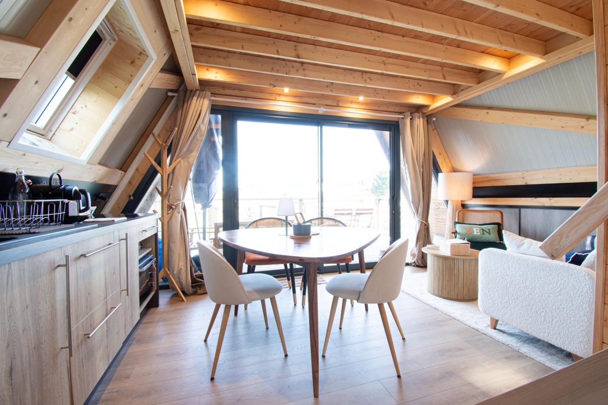 הוילה קמארט-סור-מר Le Tipi Bleu Tiny House Neuve Avec Terrasse Et Jardin מראה חיצוני תמונה