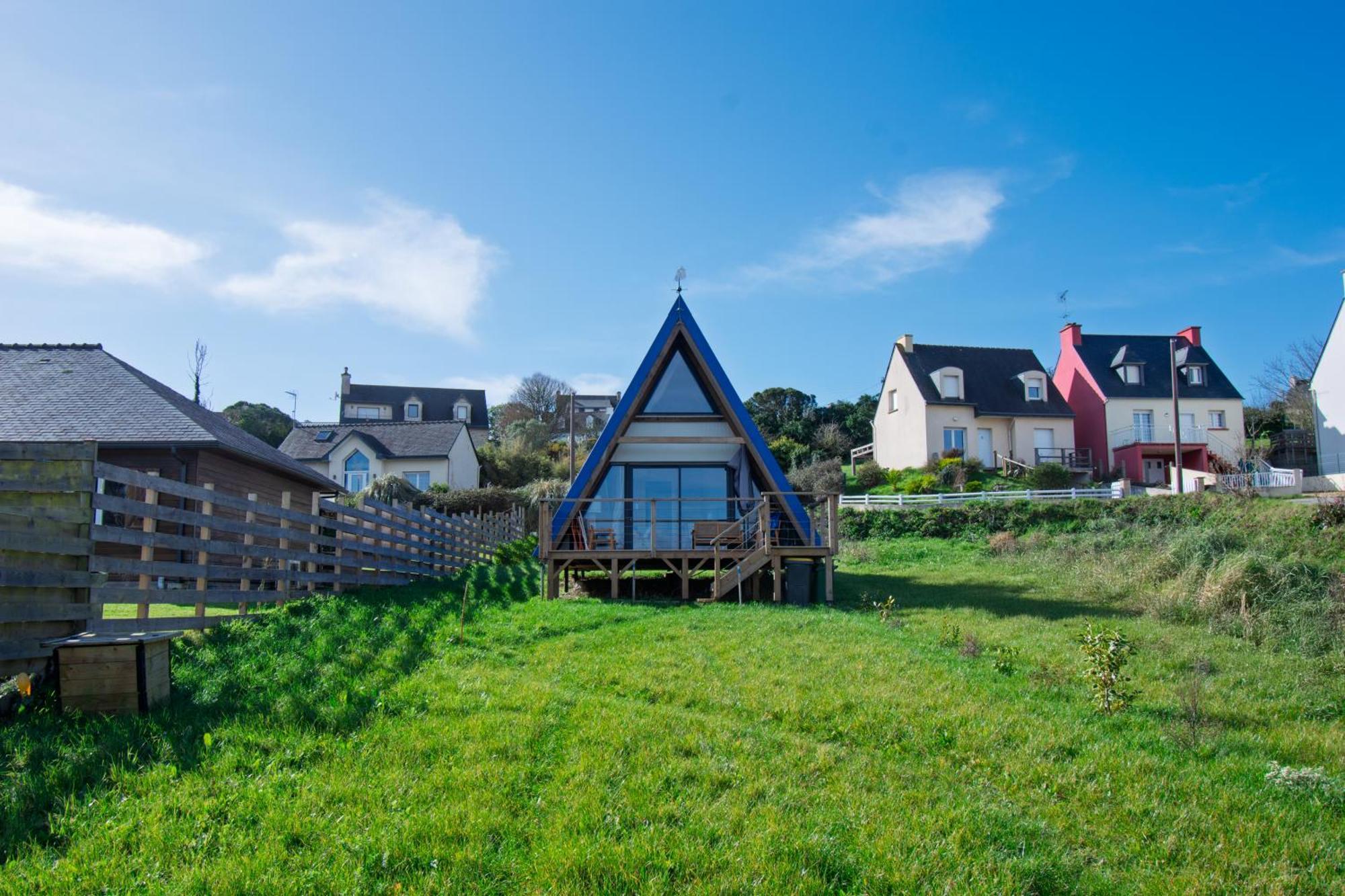 הוילה קמארט-סור-מר Le Tipi Bleu Tiny House Neuve Avec Terrasse Et Jardin מראה חיצוני תמונה